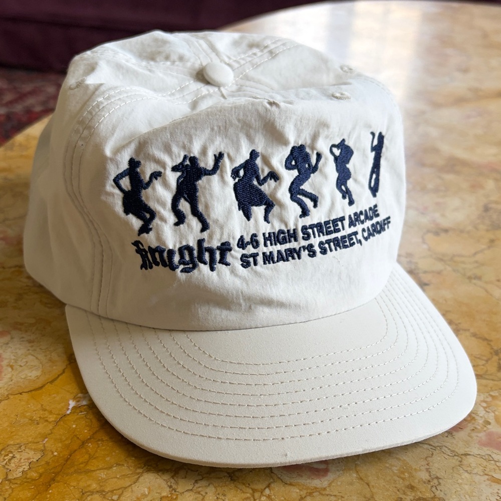 🏴󠁧󠁢󠁷󠁬󠁳󠁿 Knight vintage Dance Silhouette Baseball Cap from Cardiff wales 🏴󠁧󠁢󠁷󠁬󠁳󠁿